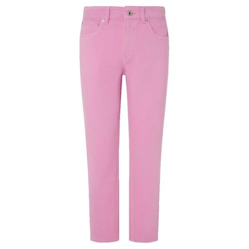 Pepe Jeans Damen Tapered Hw Pl204591 Jeans, Rosa (College Pink), 32 W/32 L von Pepe Jeans