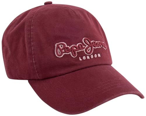 Pepe Jeans Damen Teba Cap, Red (Burgundy), One Size von Pepe Jeans