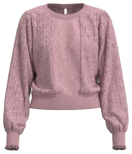 Pepe Jeans Damen Tessa Long Sleeves Knits, Pink (Cloudy Pink), L von Pepe Jeans