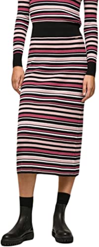 Pepe Jeans Damen Tiffani Skirt, Multicolour (Multi), L von Pepe Jeans