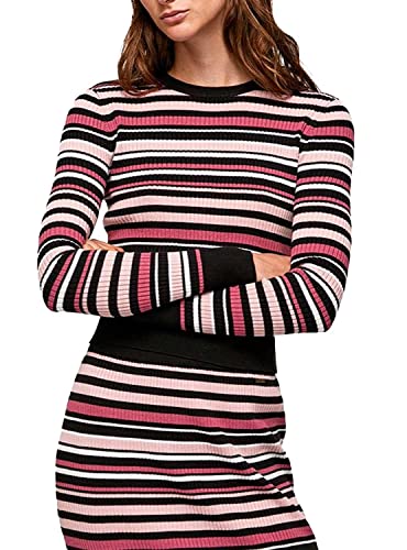 Pepe Jeans Damen Tiffani Sweater Long Sleeves Knits, Multicolour (Multi), S von Pepe Jeans