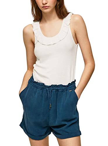 Pepe Jeans Damen Top Dorina N Weiss (10) M von Pepe Jeans