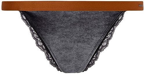 Pepe Jeans Damen Velvet Bikini Style Underwear, Black (Black), L von Pepe Jeans