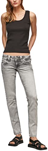 Pepe Jeans Damen Venus Jeans, Grau (Denim-UF8), 26W/34L von Pepe Jeans