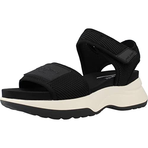 Pepe Jeans Damen Venus Set Platform Sandals, Black, 39 EU von Pepe Jeans