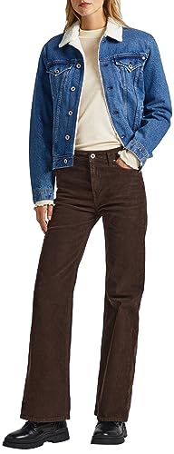 Pepe Jeans Damen Willa Pants, Grey (Trail), 27W / 30L von Pepe Jeans