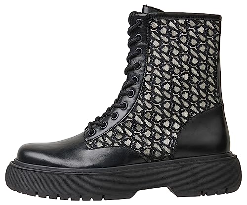 Pepe Jeans Damen Yoko Jacquard Fashion Boot, Black (Black), 39 EU von Pepe Jeans