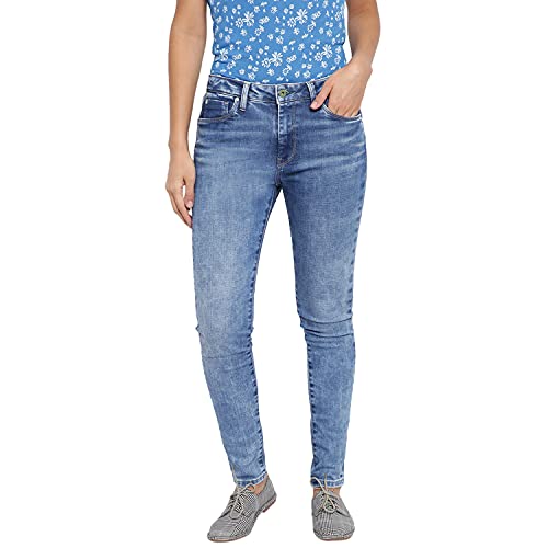 Pepe Jeans Damen jeans herren slim fit Regent Wiser Wash Pl200398, Blau (Whisper Wash Medium Used Ww4), 25W / 30L von Pepe Jeans