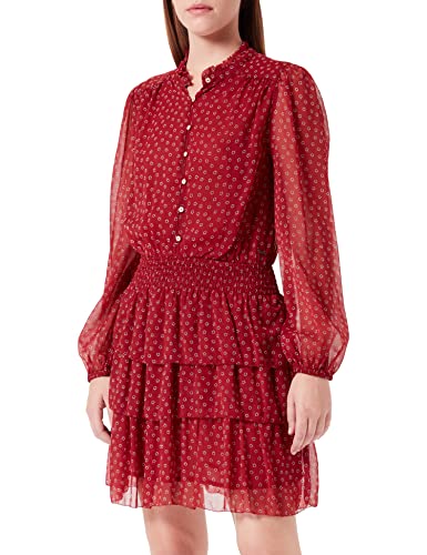 Pepe Jeans Damen Delia Dress, Red (Burnt Red), L von Pepe Jeans