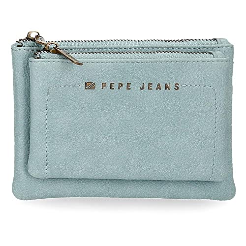 Pepe Jeans Diane Geldbörse Kulturbeutel Blau 17x9x2 cm Kunstleder von Pepe Jeans