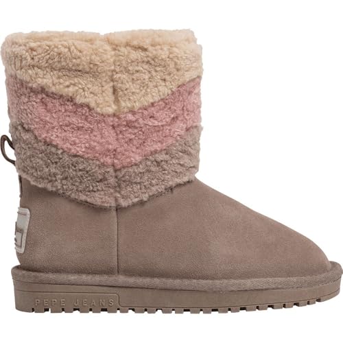 Pepe Jeans Diss Fur G Kalt gefüttert Langschaft Stiefel & Stiefeletten, Orange Zedernholz Braun, 37.5 EU von Pepe Jeans