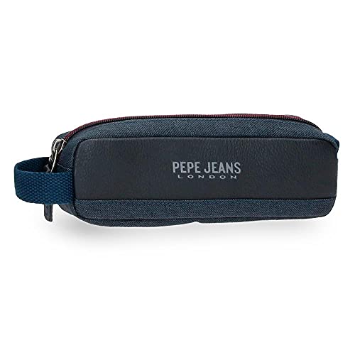 Pepe Jeans District Herren District Kuriertasche, Azul, 19 x 5 x 3,5 cm, blau, 19x5x3.5 cms, Etui von Pepe Jeans