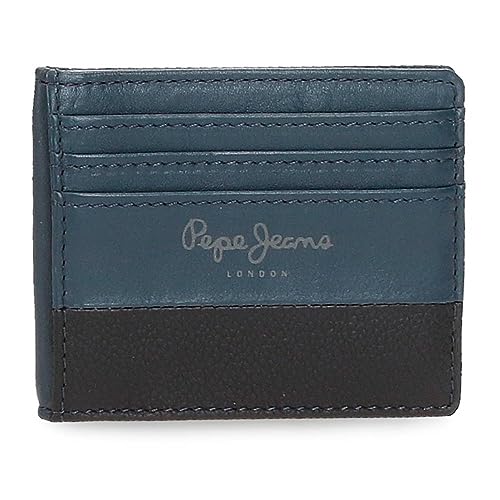 Pepe Jeans Dual Card Holder, One Size, blau, Einheitsgröße, kartenhalter von Pepe Jeans