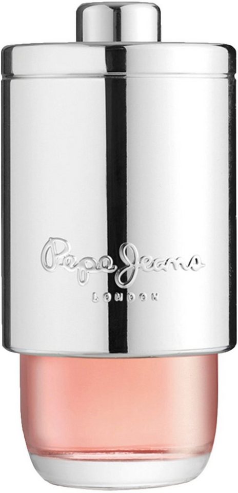Pepe Jeans Eau de Parfum Pepe Jeans - Bright for her EDP 30ml, mit einer kuscheligen Basis aus weißem Moschus und cremigem Sandelholz Pepe Jeans Eau de Parfum Pepe Jeans - Bright for her EDP 30ml, mit einer kuscheligen Basis aus weißem Moschus und cremigem Sandelholz von Pepe Jeans