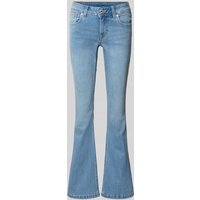 Pepe Jeans Flared Bootcut Jeans aus Baumwoll-Mix Modell 'PIMLICO' in Hellblau, Größe 30/32 von Pepe Jeans