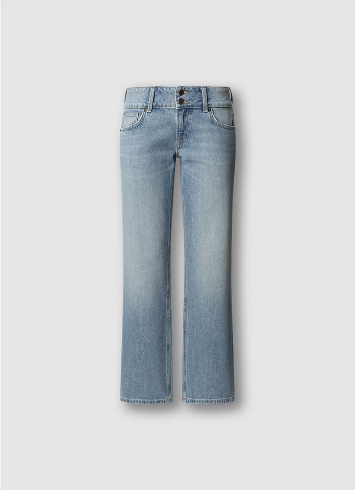 Pepe Jeans Gerade Jeans STRAIGHT JEANS LW mit doppeltem Knopfverschluss von Pepe Jeans