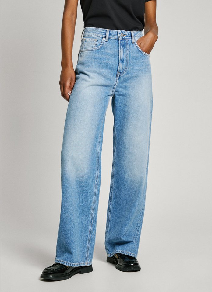 Pepe Jeans Gerade Jeans STRAIGHT JEANS UHW mit hohem Bund Pepe Jeans Gerade Jeans STRAIGHT JEANS UHW mit hohem Bund von Pepe Jeans