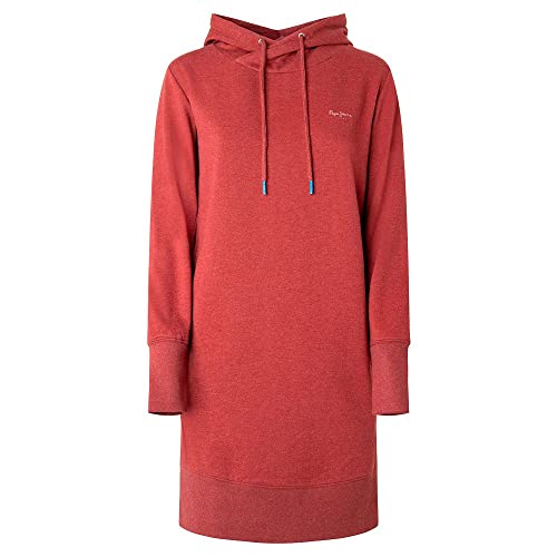 Pepe Jeans Damen Gisela N Dress, Red (Burnt Red), XS von Pepe Jeans