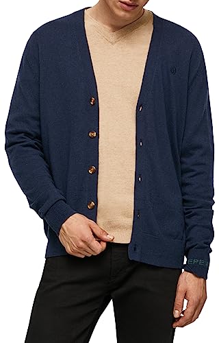 Pepe Jeans Herren Andre Cardigan Sweater, Blue (Dulwich), XXL von Pepe Jeans