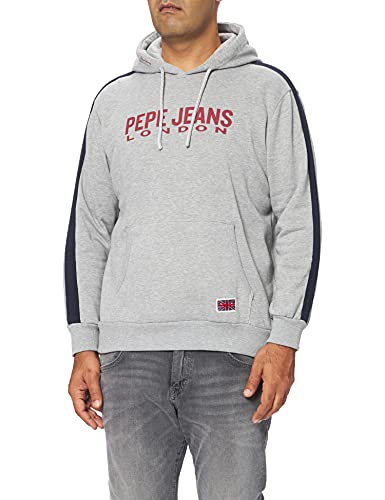 Pepe Jeans Herren Andre Pullover, grau, XS von Pepe Jeans