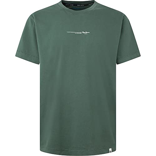 Pepe Jeans Herren Andreas T-Shirt, 682FOREST Green, XL von Pepe Jeans