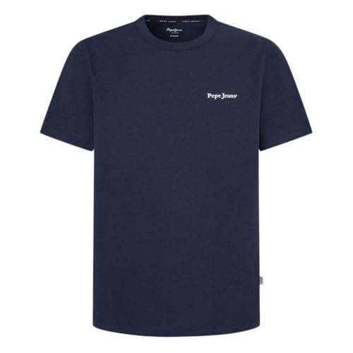 Pepe Jeans Herren Arryn T-Shirt, Blau (Dulwich Blue), XXL von Pepe Jeans