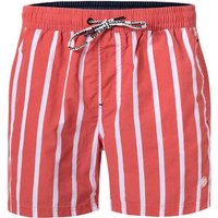 Pepe Jeans Herren Bademoden rot Mikrofaser gestreift von Pepe Jeans