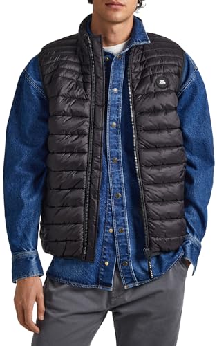 Pepe Jeans Herren Balle Gillet Puffer Gilet, Black (Black), M von Pepe Jeans