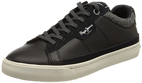 Pepe Jeans Herren Barry SMART Sneaker, 595NAVY, 42 EU von Pepe Jeans