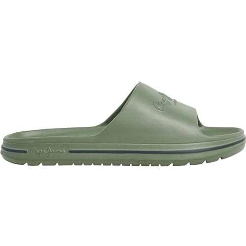 Pepe Jeans Herren Beach Slide M Flip-Flop, Grün (Palm Green), 6 von Pepe Jeans