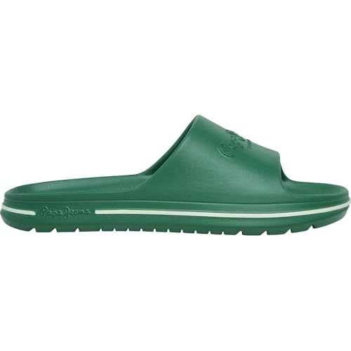 Pepe Jeans Herren Beach Slide M Schuhe, Grün Sherwood Green, 47 EU Pepe Jeans Herren Beach Slide M Schuhe, Grün Sherwood Green, 47 EU von Pepe Jeans
