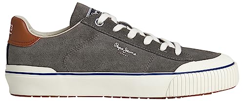 Pepe Jeans Herren Ben Overdrive Sneaker, Grey (Grey), 45 EU von Pepe Jeans