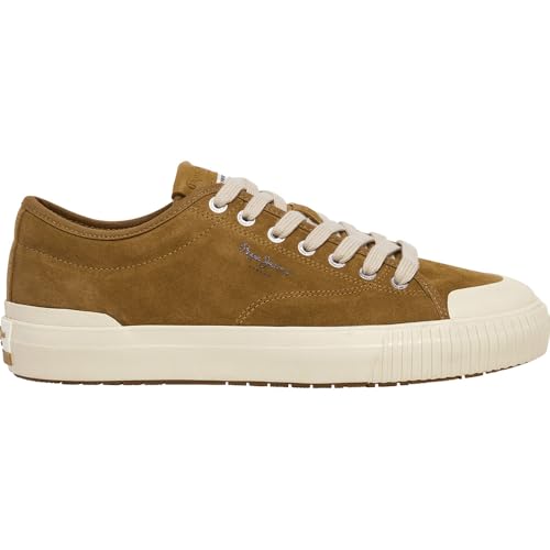 Pepe Jeans Herren Ben Suede M Sneak, Brown Tobacco Brown, 42 EU Pepe Jeans Herren Ben Suede M Sneak, Brown Tobacco Brown, 42 EU von Pepe Jeans