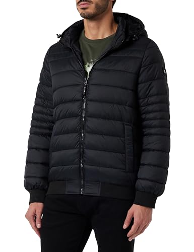 Pepe Jeans Herren Billy Puffer Jacket, Black (Black), L von Pepe Jeans