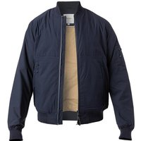 Pepe Jeans Herren Blouson blau Mikrofaser unifarben von Pepe Jeans