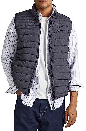 Pepe Jeans Herren Boswell Gillet Jacket, Grey (Grey Marl), M von Pepe Jeans