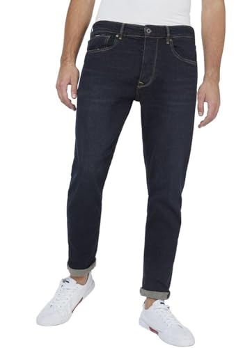 Pepe Jeans Herren Callen Crop Jeans, Blue (Denim-VS4), 33W / 30L von Pepe Jeans