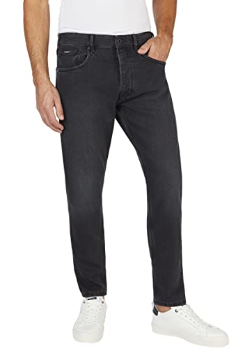 Pepe Jeans Herren Callen Jeans, Black (Denim-XF9), 28W / 32L von Pepe Jeans