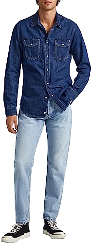 Pepe Jeans Herren Callen Jeans, Blue (Denim-PF0), 34W / 32L von Pepe Jeans