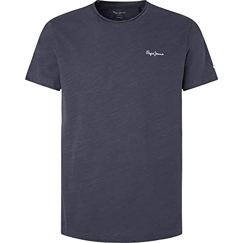 Pepe Jeans Herren Carter T-Shirt, Black (Washed Black), M von Pepe Jeans