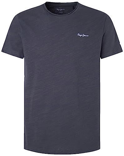 Pepe Jeans Herren Carter T-Shirt, Black (Washed Black), M von Pepe Jeans