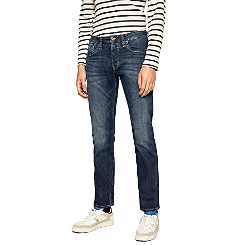 Pepe Jeans Herren Cash Straight Jeans, 000denim, 32W / 34L von Pepe Jeans