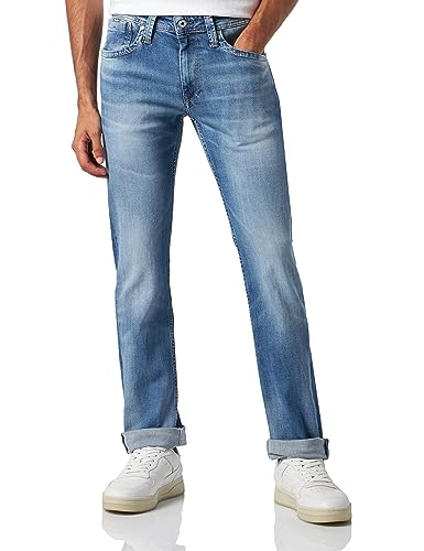 Pepe Jeans Herren Cash Jeans, Blau (Denim-gx5), 38W / 34L EU von Pepe Jeans