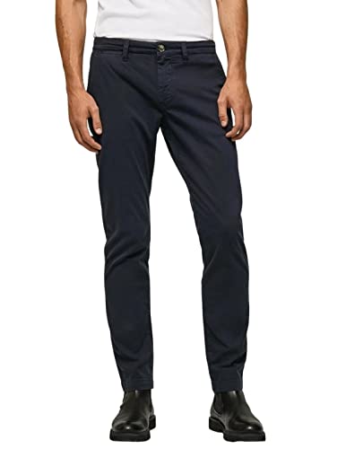 Pepe Jeans Herren Charly Hose, Blau (Dulwich), 29W/34L von Pepe Jeans