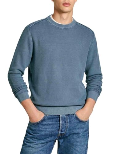 Pepe Jeans Herren Craig Pullover, Blue (Sea Blue), S von Pepe Jeans