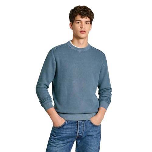 Pepe Jeans Herren Craig Pullover, Blue (Sea Blue), XL von Pepe Jeans