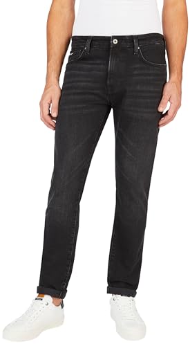 Pepe Jeans Herren Crane Jeans, Black (Denim-XV1), 36W / 34L von Pepe Jeans