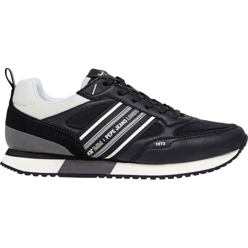 Pepe Jeans Dublin Halbschuhe aus Leder schwarz von Pepe Jeans