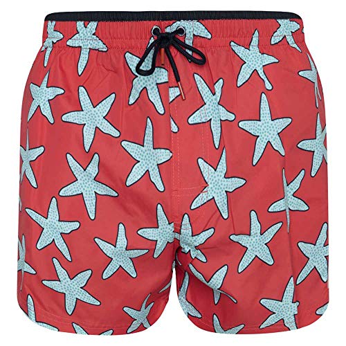 Pepe Jeans Herren Dylan Badeshorts, Pink (Grenadine 352), Large von Pepe Jeans