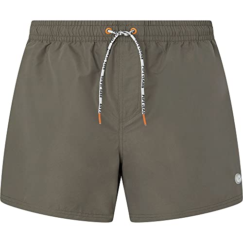 Pepe Jeans Herren Finn Swim Trunks, Green (Harvard Khaki), XL von Pepe Jeans